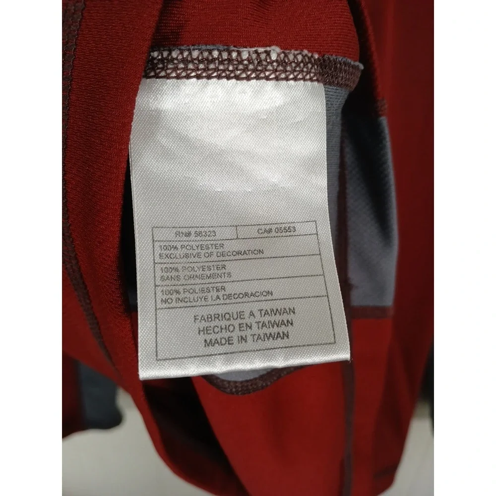 Vintage 90s Nike ACG Base Layer‎ Quarter Zip Performance Hiking Men's Medium Red